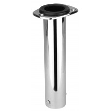 Reelax Standard 90 Degree Straight 316 Stainless Steel Flush Mount Rod Holder - Light tackle for line classes up to 24kg - Sold each (RX51002)