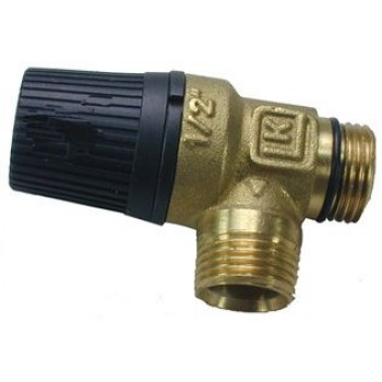 Isotherm Safety Valve with Black Twist Knob 7 bar (96 psi) for Basic and Slim Hot Water Heaters (SFD00023AA)