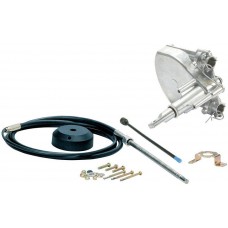 Seastar Quick Connect Steering Kit - 3 Turn Steering System - Includes Helm, Bezel and  2.74m (9 Ft) Cable (280109)