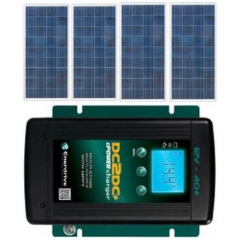 Solar 800Plus Solar Package incl. MPPT Solar Controller and DC2DC Charger - Charges Max 47A/hr @ 12V - Suits 12V Systems (ENE 800Plus)
