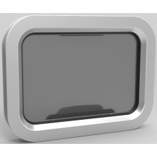 Goiot Opal Opening Portlight - Size T50 - 347 x 251mm Cut-Out - Gray Acrylic (116640)