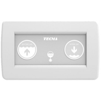 Tecma Replacement Two Button Standard Control Panel - Suits Tecma Flexi-Line Elegance 2G and Silence Plus 2G Toilets T-PF.P11 (4471012)