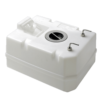 Vetus Diesel Fuel Tank Including Connectors - 80 Litres - Type A - 892mm L x 362mm W x 347mm H - High Grade Polythene - Seamless Construction (FTANK80A)