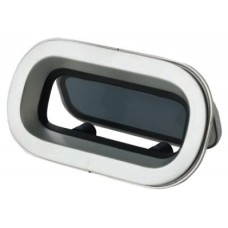 Vetus Aluminium Opening Porthole -  277 x 140mm Cut Out - Heavy Duty CE Classified AI - Suitable for use in the hull side (PZ611)
