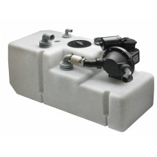 Vetus 12V Waste Water System Type WWS - 42 Litres - 12 Volt Pump and Sensor - 630mm L x 350mm W x 412mm H - Seamless Construction (WWS4212B)