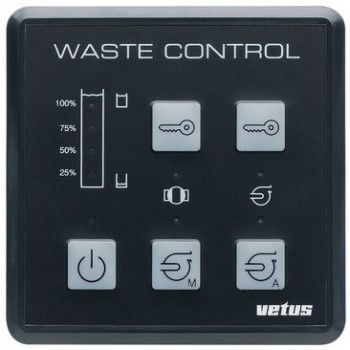 Vetus Waste Water Control Panel - Suits Vetus Waste Water System Type WWS (WWCP)