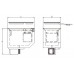 Isotherm BI 92 Litre - 12 to 24 Volt DC Only - 92 Litre Built-in Top Loading Fridge-Freezer - Dual Lid - TP1610G (3092BB2B)
