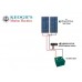Solar Battery Minder - 40W Solar Package incl. PWM Solar Controller - Charges Max 2.26A/hr @ 12V - Suits 12V Systems (ENE40WP)