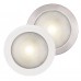 Hella EuroLED 150 Series Warm White Light with White Bezel (2JA980631601)