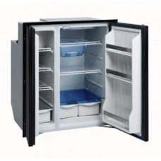 Isotherm CR200 Cruise Grey Line Two Door Side by Side Fridge/Freezer - 12 or 24VDC and 240VAC - 150 Litre Fridge and 50 Litre Freezer - Two Grey Doors -  1200BB4WA (381688)