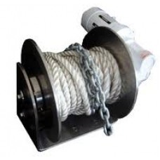 Muir DFF08 Free Fall Drum Anchor Winch - 600W - Automatic Free Fall and Power Up and Down - Suits Most 5-8m Boats (F331002)