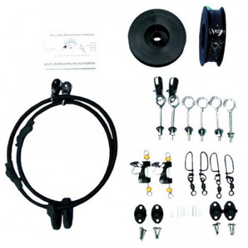 Reelax Plastic Rigging Kit - Kit of Components To Rig 1 Pair of Outrigger Poles (Pair) (RX71000)