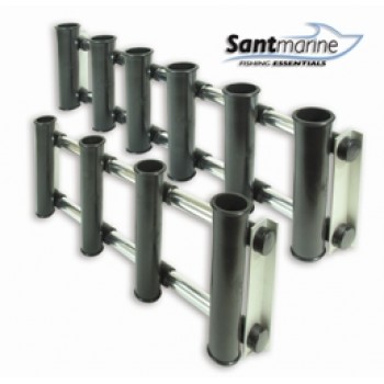 Santmarine Rod Holder Six Rod Coaming Rack (394722)