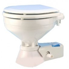Jabsco Standard Electric Toilet - 12 Volt - Standard Compact Bowl - Jabsco 37010-0090 (J10-105)