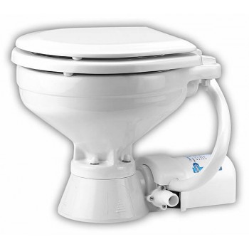 Jabsco Standard Electric Toilet - Series 37010 - 24 Volt - Standard Compact Bowl - Jabsco 37010-0096 (J10-106)