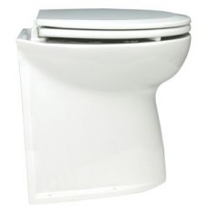 Jabsco Deluxe Silent Flush Electric 12V Compact Height Vertical Back Fresh Water Toilet (J10-144)