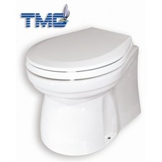TMC Deluxe Electric Toilet - Large Bowl with Low Profile - 12 Volt - 20 Amp (139118)