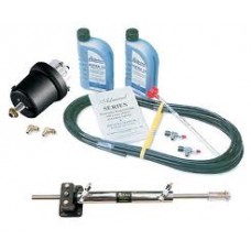 Hydrive Hydraulic Balanced Steering Kit For Inboards with Rudder or Jet -  210 Cylinder - Suits Most Boats to 15 Metres (IBKIT1)
