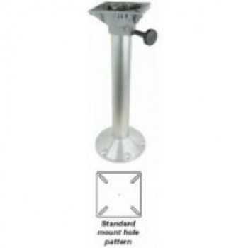 Columbia Fixed Pedestal - 455mm High - Surface Mount With Friction Locking Swivel  - 73mm OD Post (183024)