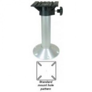 Coastline Fixed Pedestal - 600mm High - Surface Mount - With Lockable Swivel - 73mm OD Post (183064)