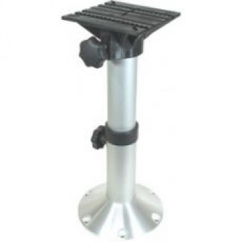 Adjustable Table Pedestal With Base - Adjusts 340 –  680mm from Floor - Surface Mount  (183420)