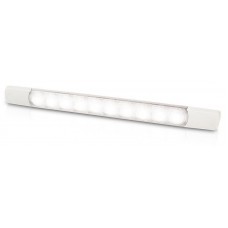 Hella Marine 0881 Series White LED 1.5W Courtesy Intensity Surface Mount Strip Lamp 24 Volt (2JA980881112)