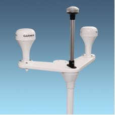 Seaview Light Bar Top - Triple Mount - Suits Single Light and Two GPS Units (PM-U2A)