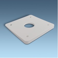 Seaview Base Wedge - 4 Degree Wedge - Suits 7 x 7 inch Radar Mount Base Plate (PM-W4-7)