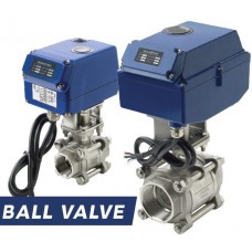 Vetus Motorised Ball Valve - 316 Stainless Steel - 24 Volt - 1 1/4 Inch (MV24A11/4)