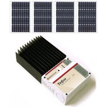 Solar Ultimate 600W Solar Package incl. MPPT Solar Controller - Charges Max 32A/hr @ 12V - Suits 12-24V Systems (ENE 600WP)