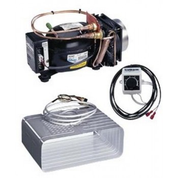 Isotherm Compact Classic Air Cooled Marine Refrigeration - DIY Build In Kit - "O" Evaporator Plate - Suits Fridge to 200L or Freezer to 66L - Reliable, Efficient BD50F Danfoss Compressor (381506) 2501 - U200x000R11111AA