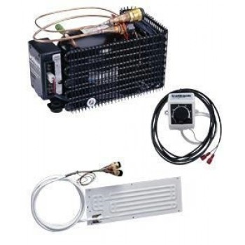 Isotherm Compact Classic Air Cooled Marine Refrigeration - DIY Build In Kit - Flat Evaporator Plate - Suits Fridge to 60 Litre or Freezer to 20 Litre - Reliable, Efficient BD35F Danfoss Compressor - 2005 (381508) - U060x000P11111AA