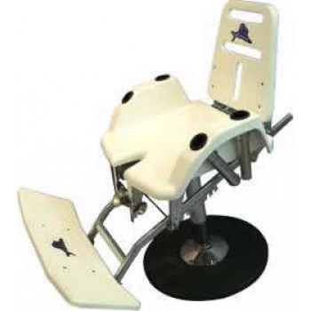 Reelax Game Fighting Chair 80lb - Light Tackle Deluxe (LTD) Top of the Range 80lb Game Chair - Incl Clip-On Upholstery, Cover & Removable Deck Plate (RX82000)